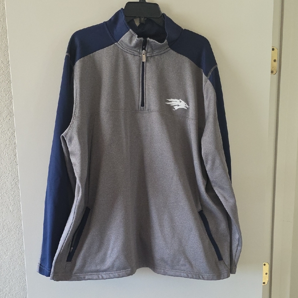 Unr Mens Quarter Zip Pullover